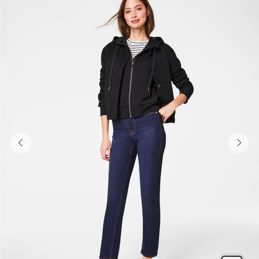SPANX Indigo Straight-Leg Jeans